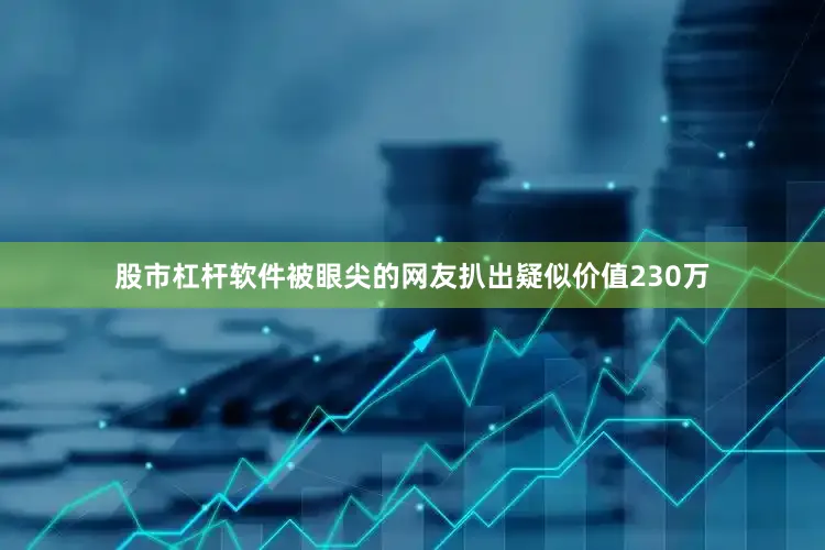 股市杠杆软件被眼尖的网友扒出疑似价值230万